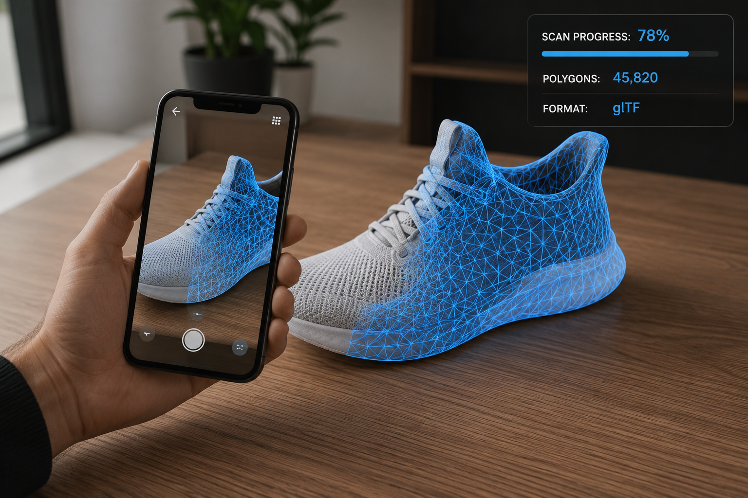 XenCapture AI 3D scanning overlay