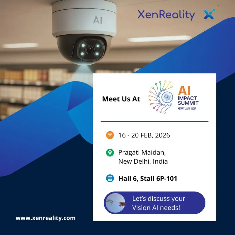 XenReality is exhibiting at the India AI Impact Summit 2026 — Stall 6P101, Hall 6